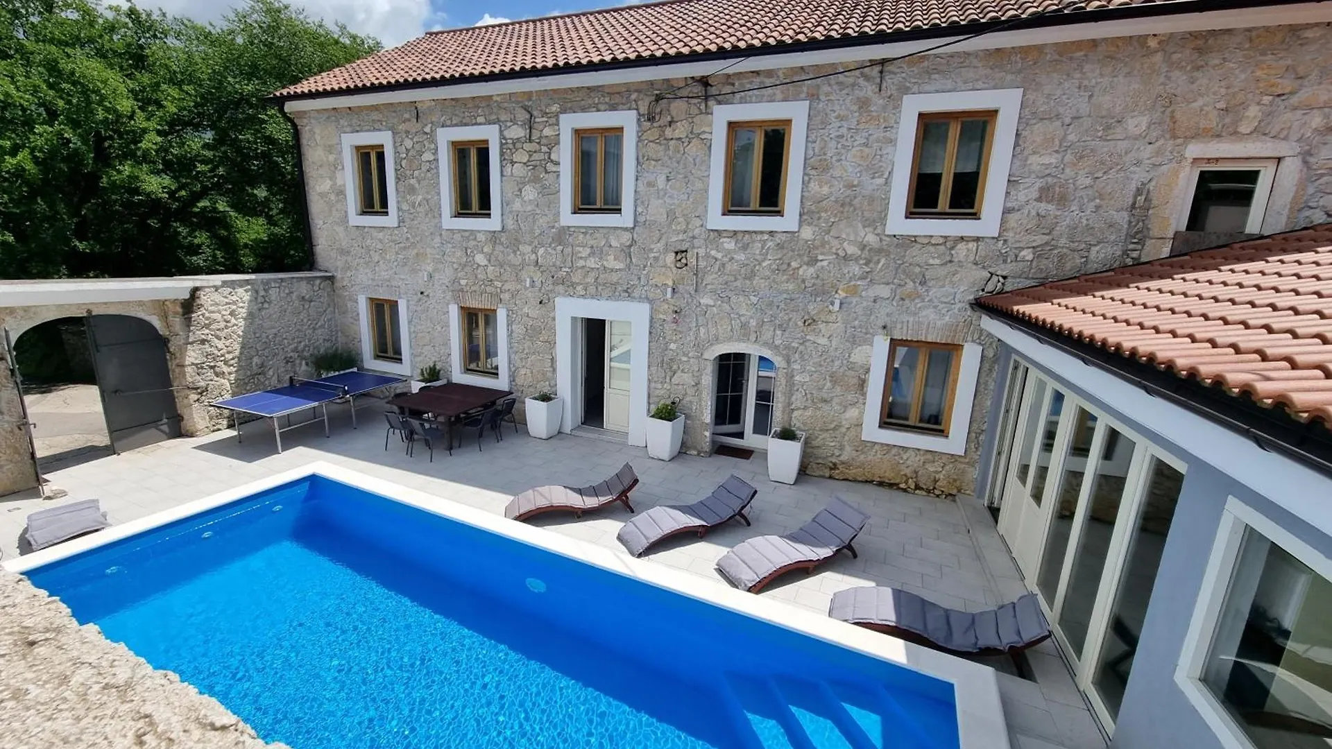 Stone House With Pool Villa Tribalj